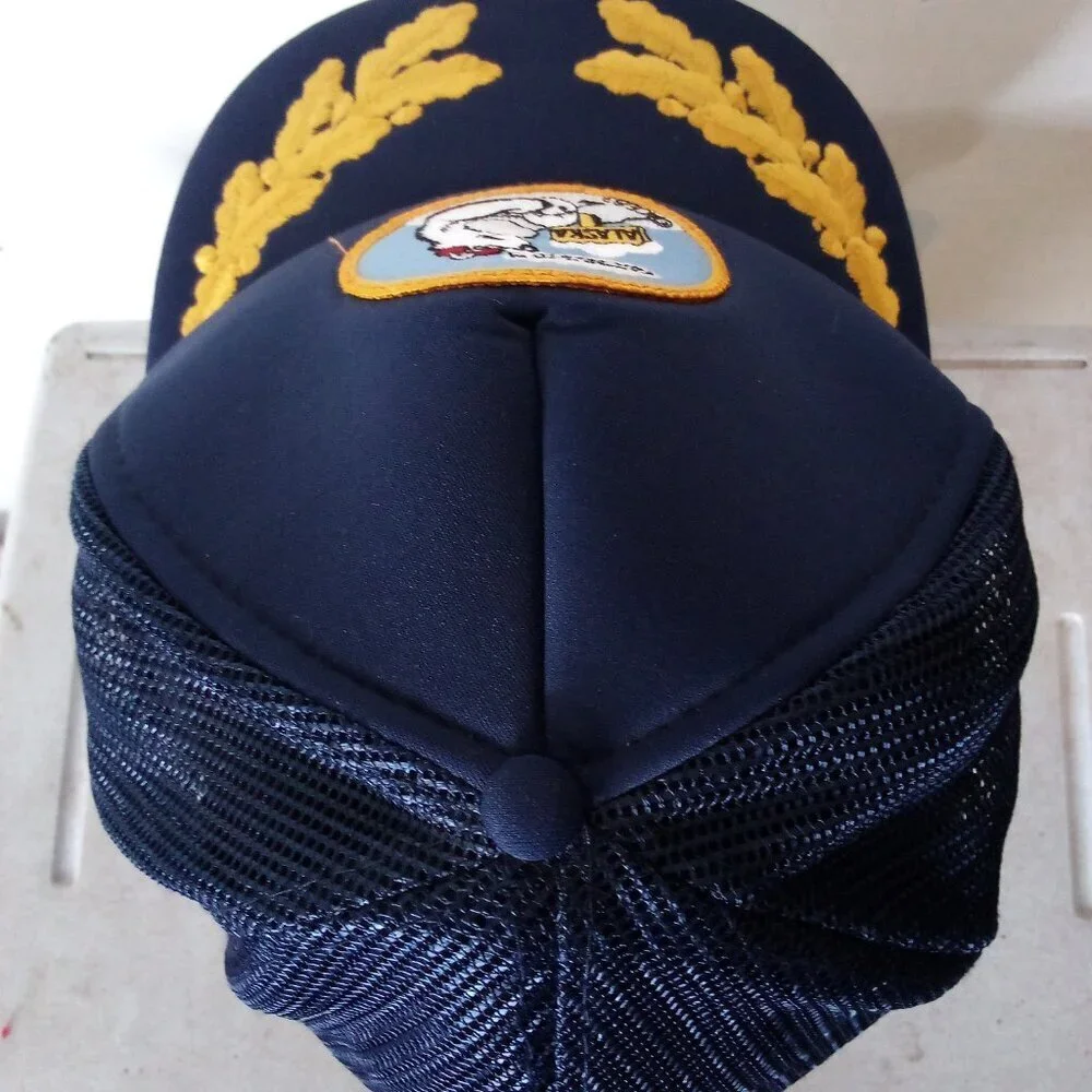 Deadstock Vintage Alaska Polar Bear Patch Scrambled Eggs Trucker Hat